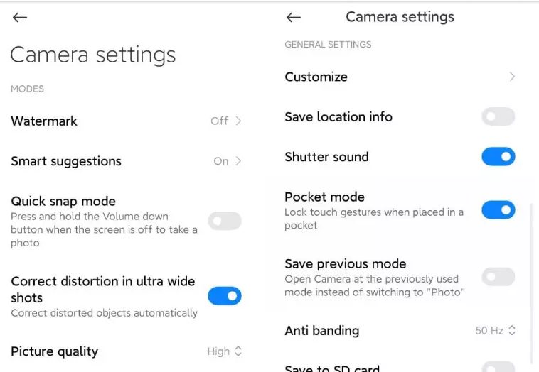 Как улучшить MIUI Camera на телефонах Xiaomi