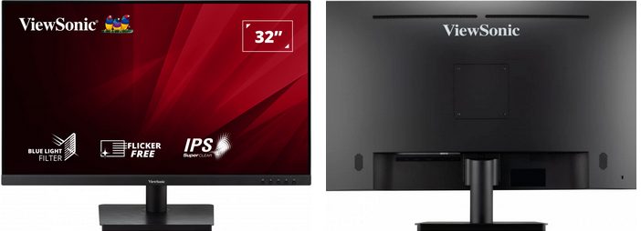 ViewSonic выпустила два новых IPS-монитора с разрешением FHD и 2K