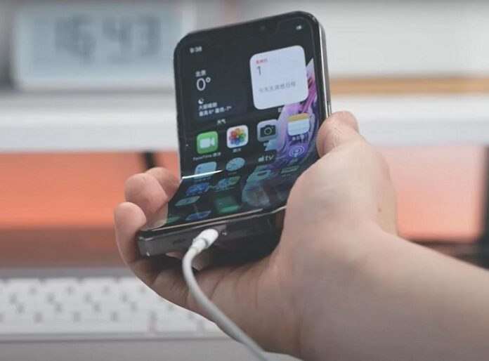 iPhone со сгибающимся экраном