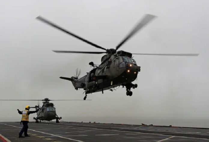 Вертолет Sea King