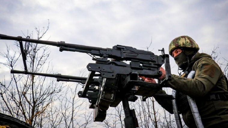 Саморобна зенітна установка для знищення дронів Shahed-136