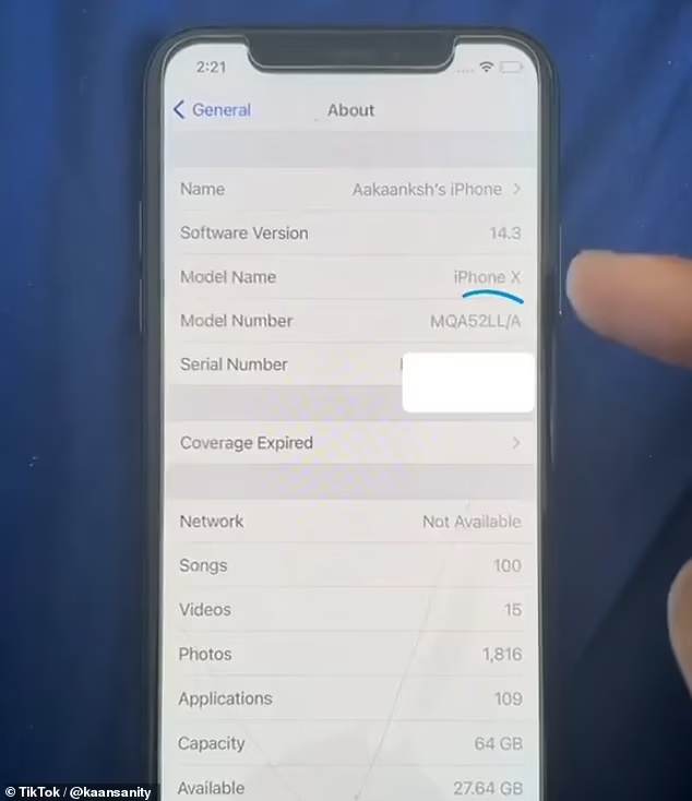 Восстановленный iPhone