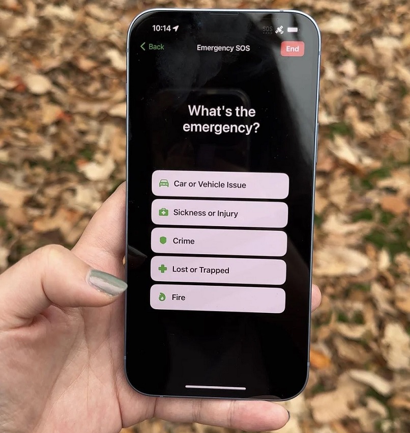 Спутниковая связь в iPhone 14