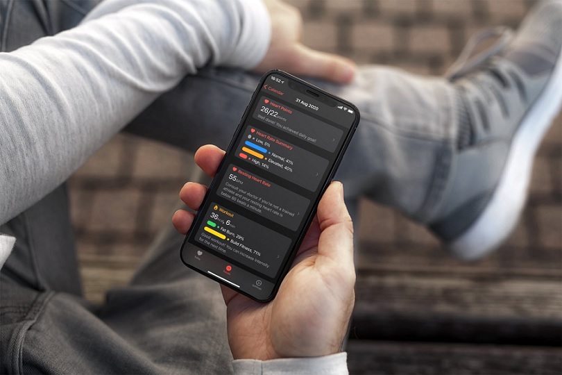 Приложение CardioBot для определения уровня стресса с помощью AppleWatch
