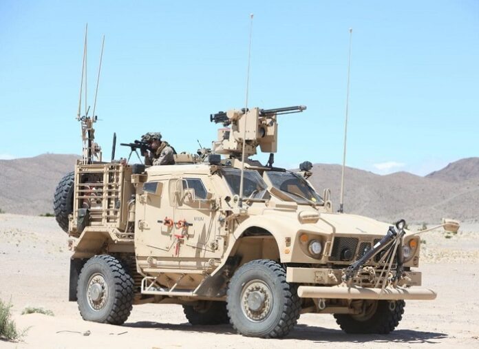Американский броневик Oshkosh M-ATV класса MRAP