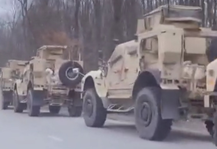 Американский броневик Oshkosh M-ATV класса MRAP
