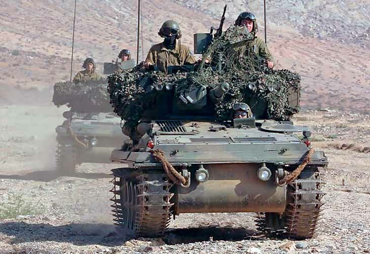 Британский разведывательный танк FV101 Scorpion