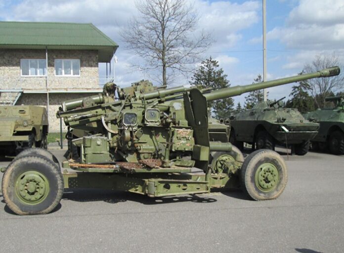Советская зенитная пушка К-19