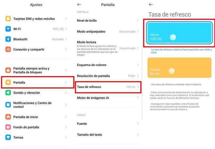 Как выставить максимальную частоту обновления экрана в смартфонах экосистемы Xiaomi