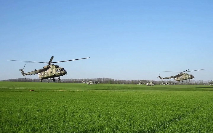 Названы характеристики сбитых на Брянщине вертолетов Ми-8МТПР-1