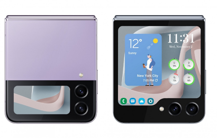 Фотографии чехлов Samsung Galaxy Z Flip5 подтверждают наличие нового большого экрана и ярких расцветок корпуса
