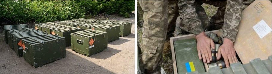 ЗСУ отримали велику партію гранат ПГОФ-40