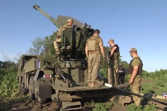 ВСУ показали украинскую САУ «Богдана» на базе Tatra T815-7