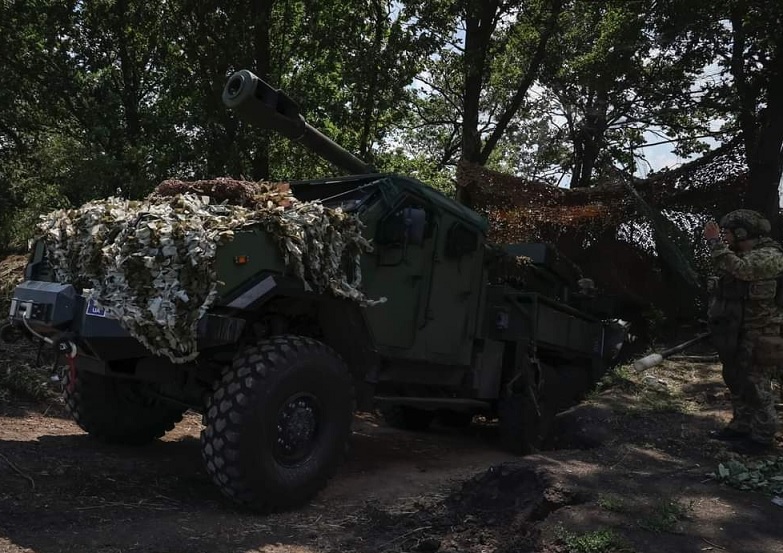 Артилеристи показали модернізовану САУ "Богдана"