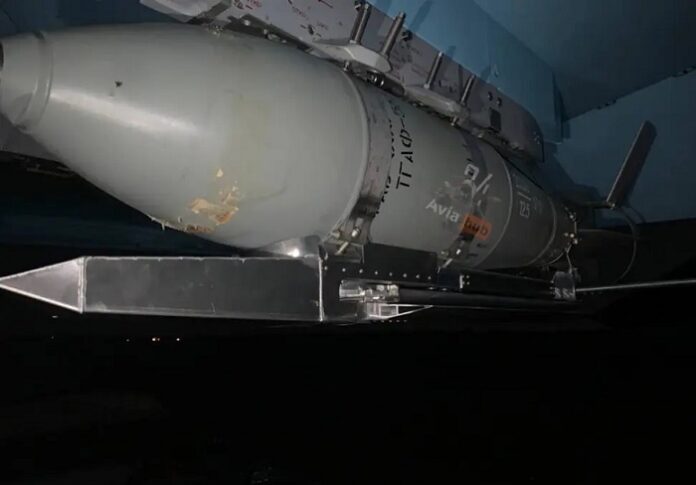 Момент сброса российского аналога JDAM попал на видео