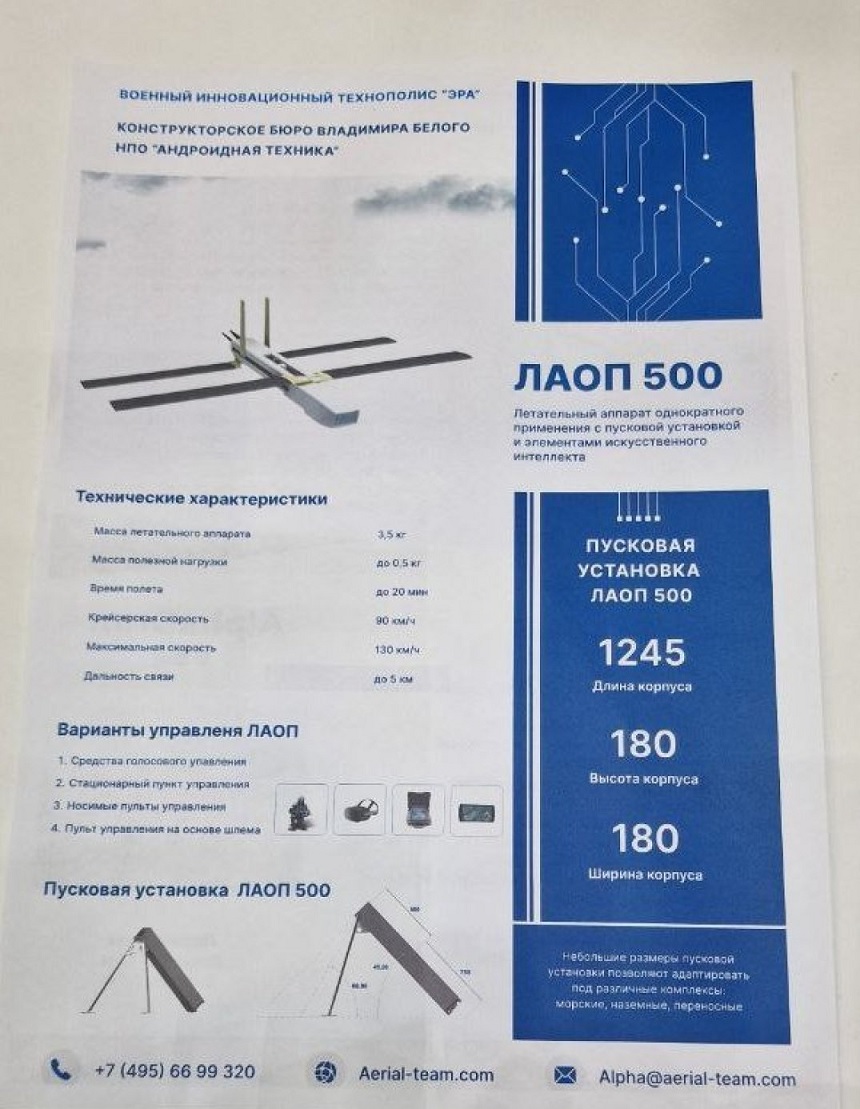 Российский ВПК скопировал американский дрон Switchblade