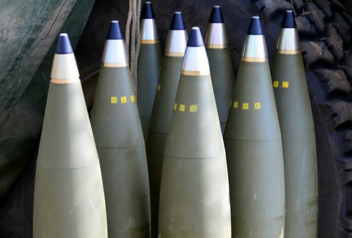 Кассетные снаряды M864 впервые попали на фото