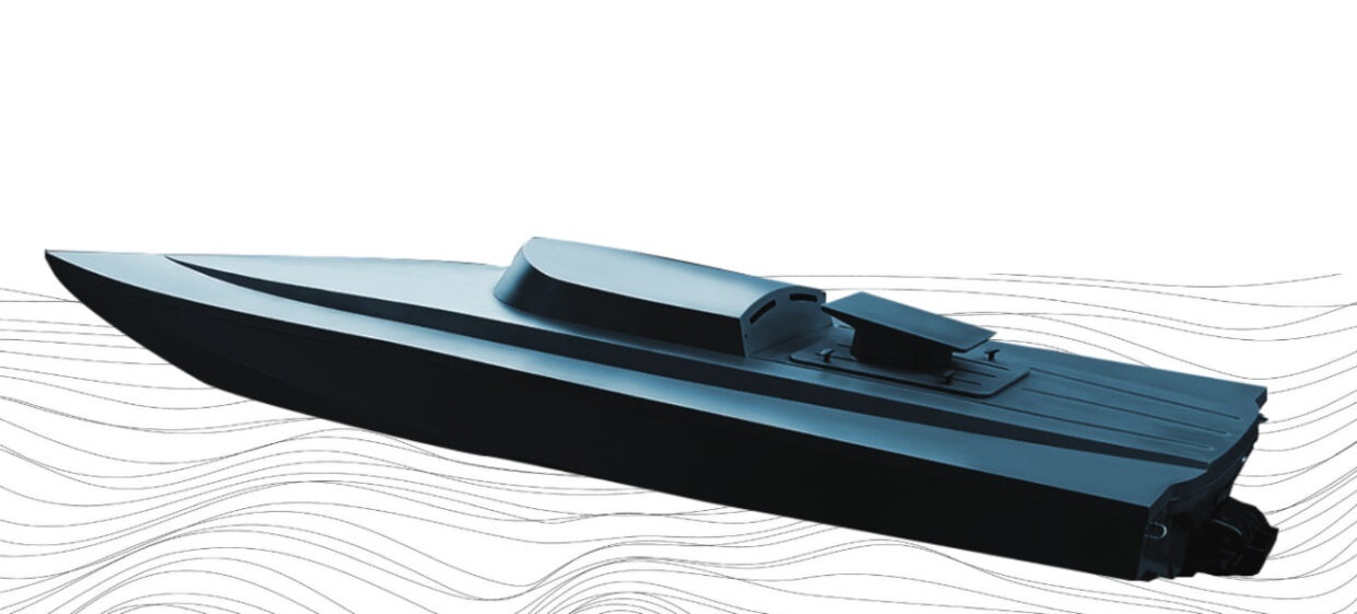 Український надводний дрон MAGUGA V5 дебютував на виставці EDEX'23