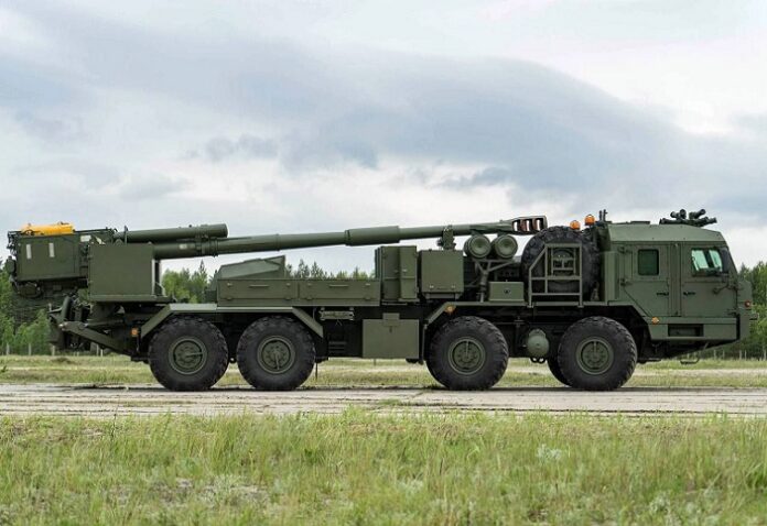 Испытания колесной САУ 2С43 “Мальва” завершились успешно