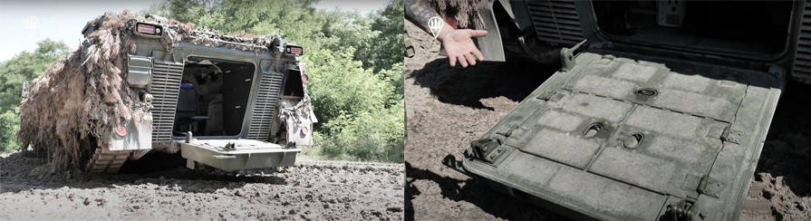 ЗСУ вперше показали маневри БМП Marder 1A3