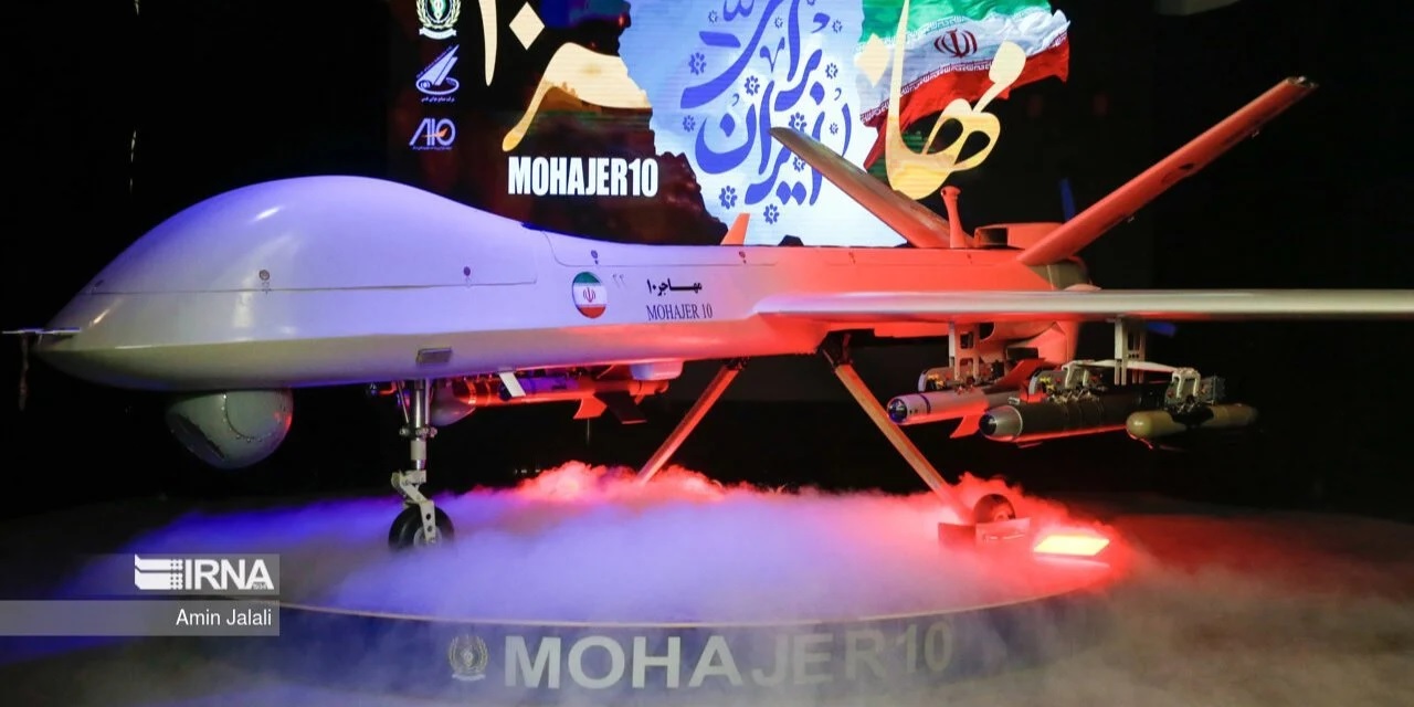 Іран представив смертоносний дрон Mohajer-10