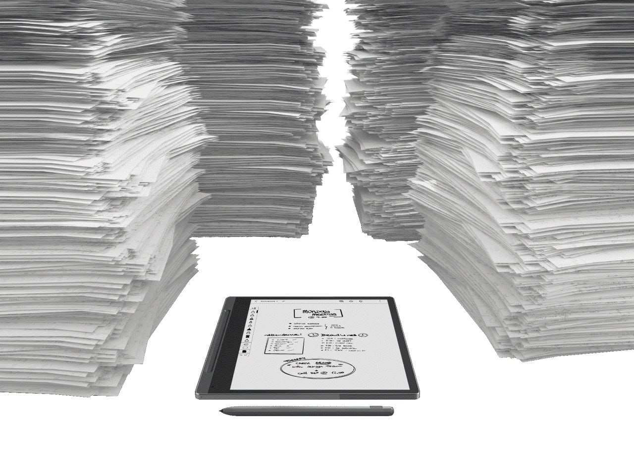Lenovo презентовала в Украине инновационный цифровой блокнот Smart Paper для обучения, рисования, черчения и ведения конспектов