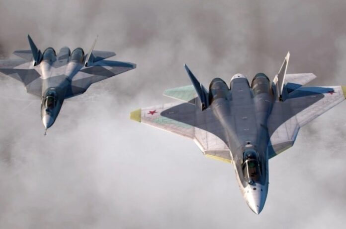 Российские Су-57 получам ракеты Р-37М с дальностью 300 км