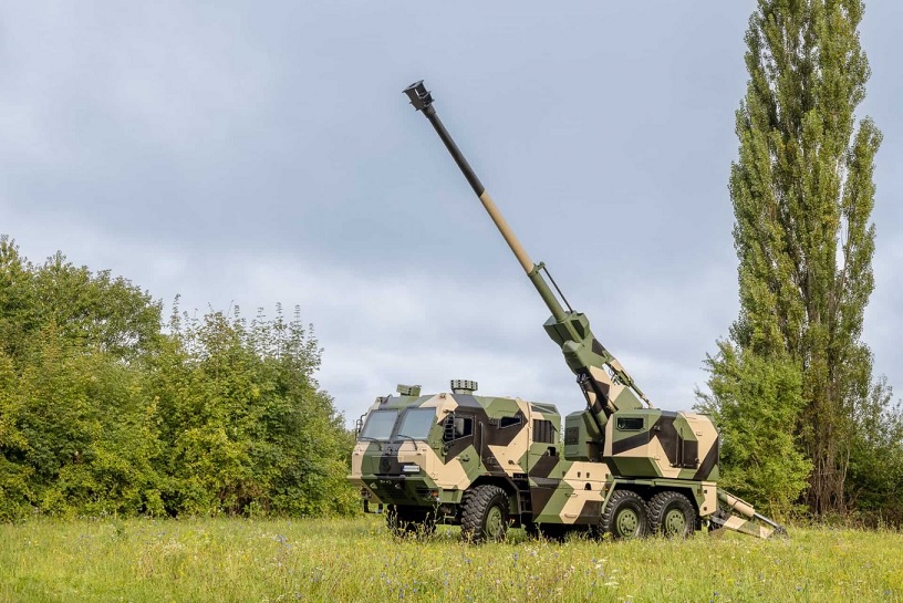 Новітня словацька артустановка BIA дебютувала на DSEI-2023