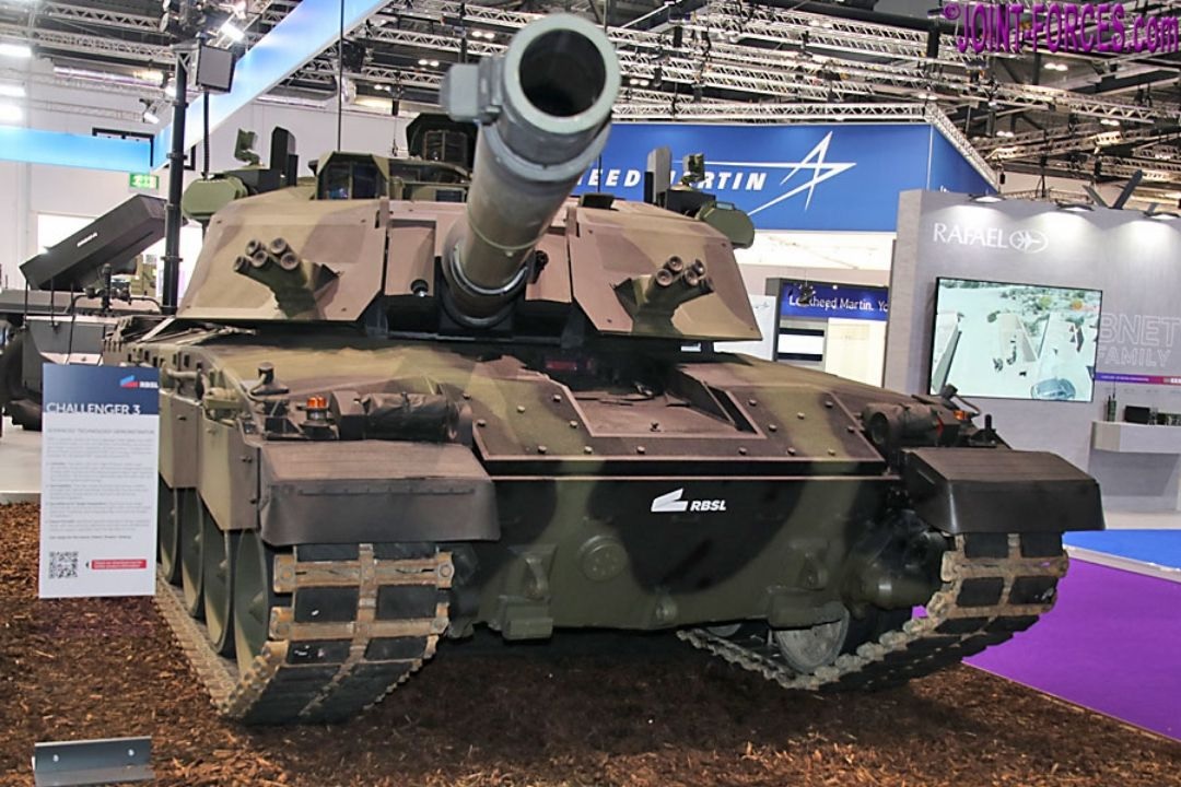 Challenger 3 отримав перспективну гладкоствольну гармату L55A1CR3