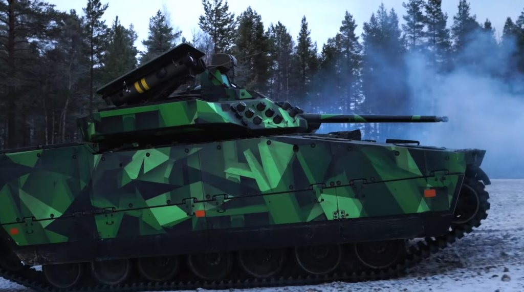 БМП CV90 отримають активний захист від Elbit Systems