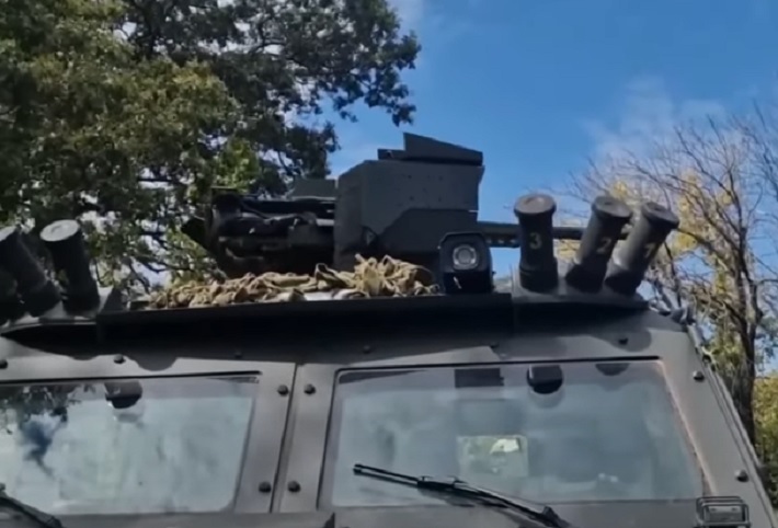 Модернізований броньовик Козак-2М1 отримав дистанційний бойовий модуль