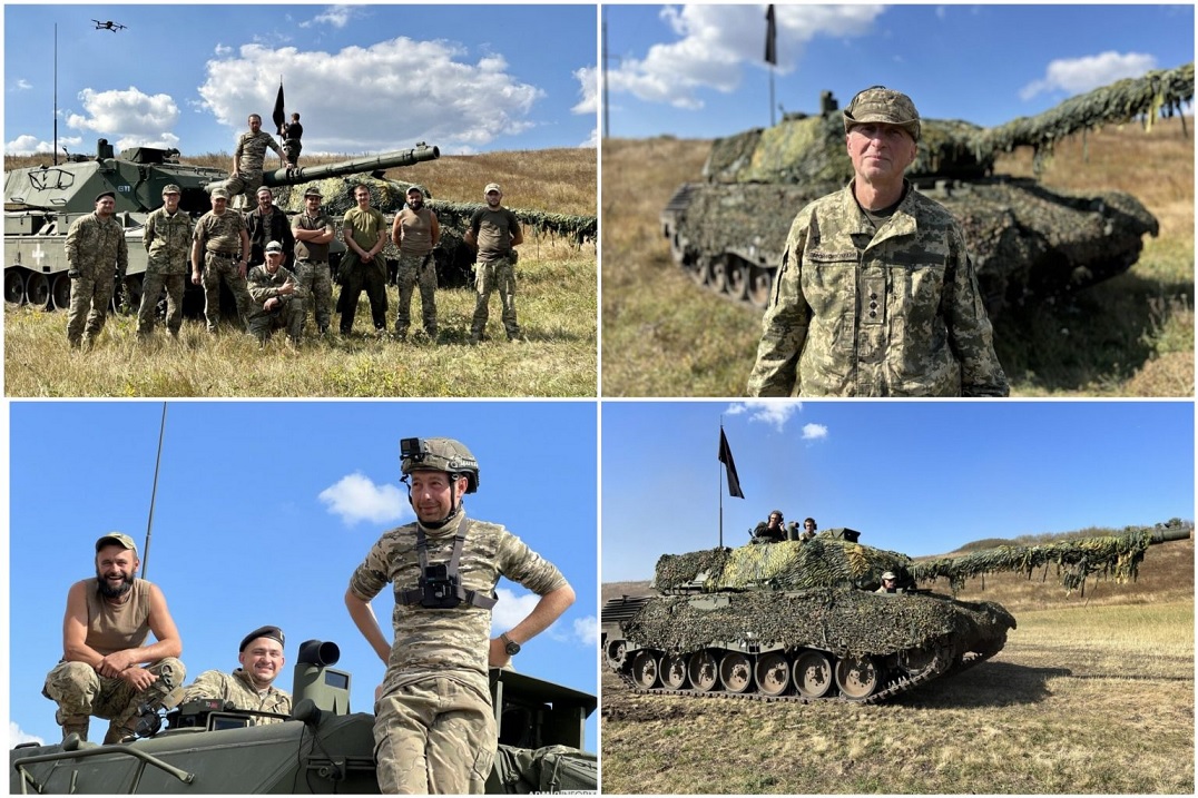 ЗСУ показали танки Leopard 1A5, що прибули в Україну