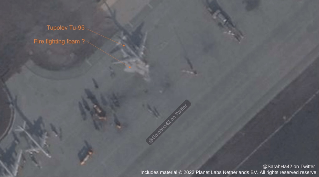 ПКС РФ почали використовувати покришки для захисту Ту-95МС від українських дронів