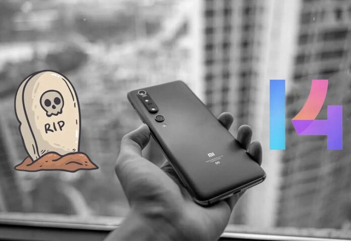 Xiaomi прекратила разработку MIUI для пяти моделей смартфонов