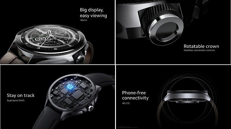 Xiaomi представила свои первые смарт-часы на WearOS