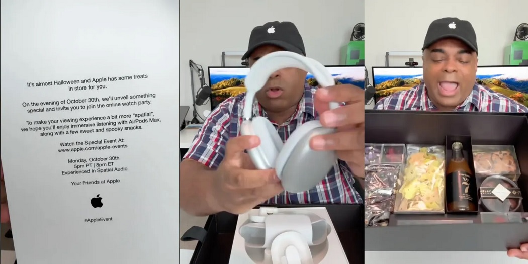 Apple начала рассылать подарочные коробки со снеками и AirPods Max