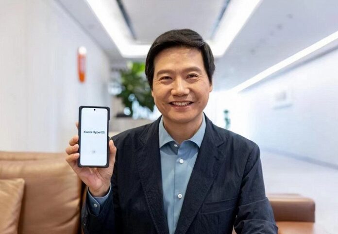 Фаундер Xiaomi показал новый флагман с HyperOS за неделю до презентации