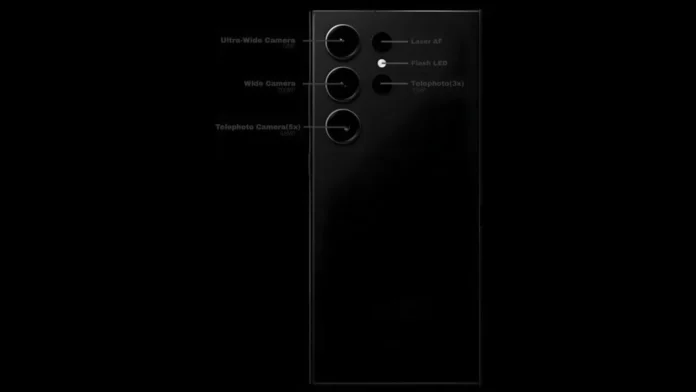 Новая утечка о Samsung Galaxy S24 Ultra раскрывает подробности четырехкамерной оптики