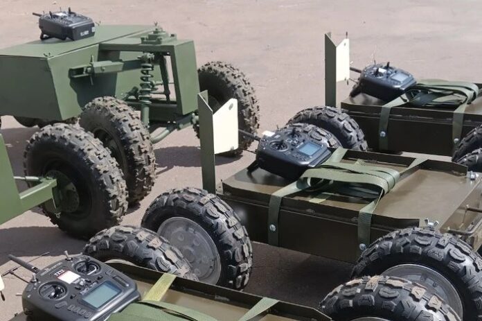 ВСУ отримали новітні наземні беспілотники «Мангал»