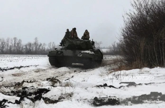Танки Leopard 1A5 помічені поблизу українського фронту