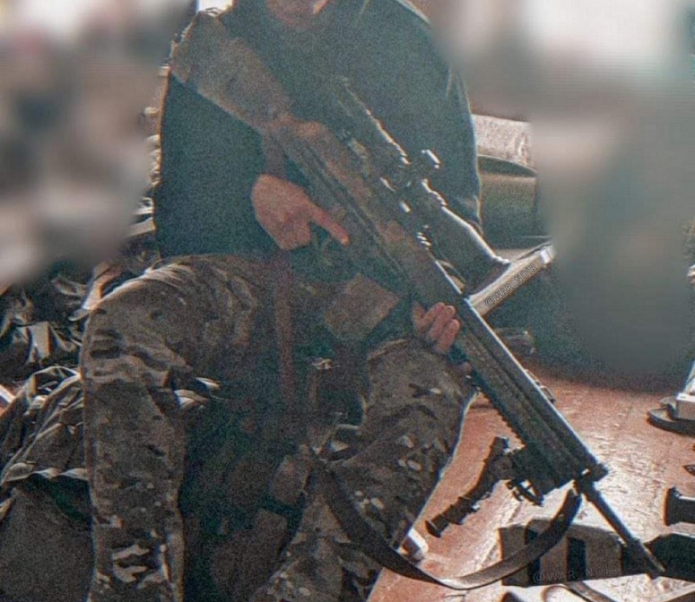 На озброєні украинских війсковіх помічені гвинтівки G3A3 от Heckler & Koch