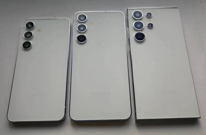 Макеты аппаратов семейства Galaxy S24 впервые предстали на живых фото