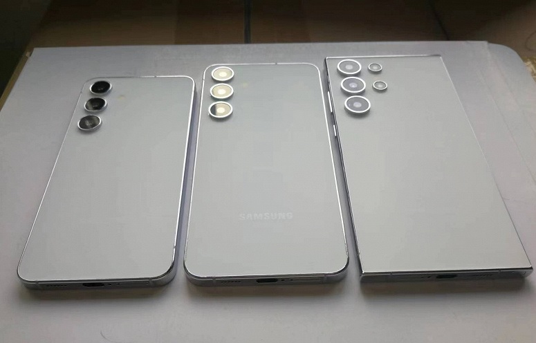 Макеты аппаратов семейства Galaxy S24 впервые предстали на живых фото