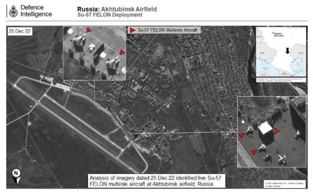 ВКС РФ начали применять в Украине истребители Су-57