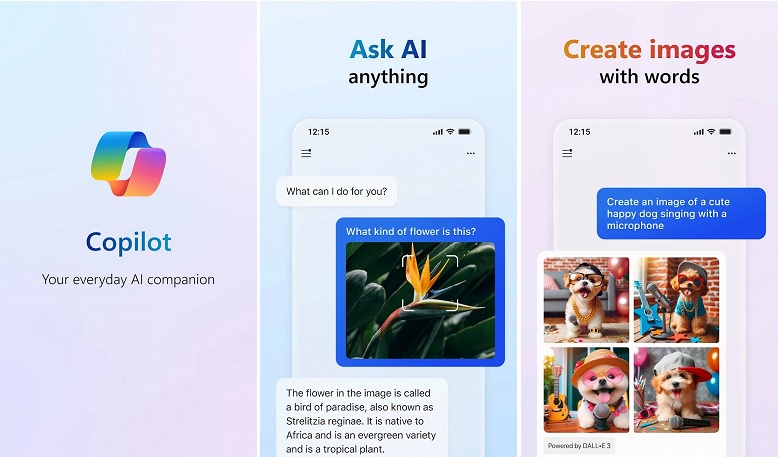Чат-бот Copilot от Microsoft дебютировал на рынке в виде Android-приложения