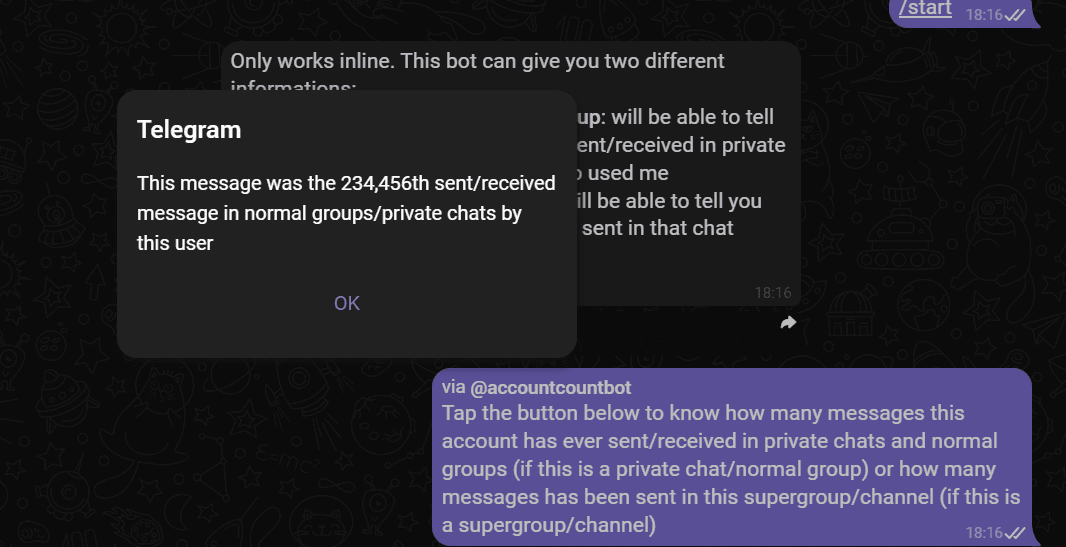 У Telegram виявлено ліміт на кількість повідомлень