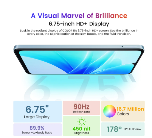 Blackview Oscal Modern 8: сюрприз в сегменте бюджетных смартфонов дебютировал по цене ниже $100