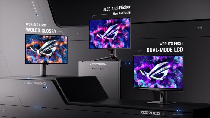 ASUS анонсує два інноваційних геймерських монітори