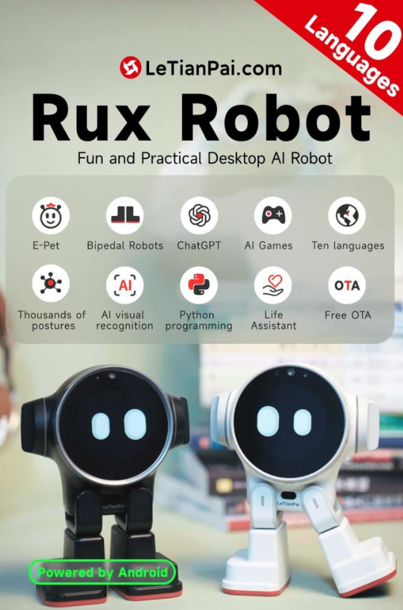 Революция на рабочем столе с помощью «умного» робота Rux: незаменимый помощник стал доступен на краудфандинге Xiaomi
