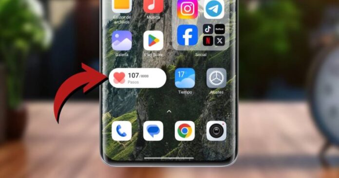 Как вывести статистику сделанных шагов на главный экран Xiaomi, Redmi или POCO